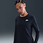 Nike Sportswear Club Women's Long-Sleeve T-Shirt. Nike.com